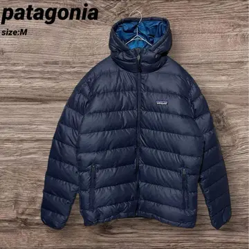 Patagonia 하이 로프트 다운 후디 다운 자켓 네이비