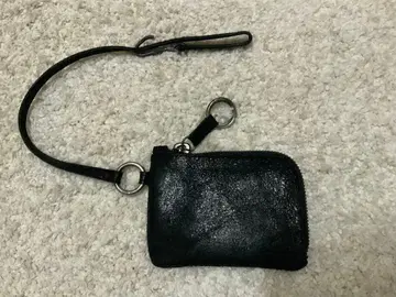 tagliovivo 블랙 가죽 코인 케이스