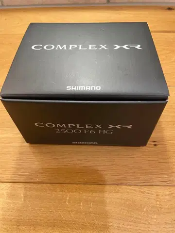 미사용 새상품 시마노 25 컴플렉스 XR 2500 F6 HG