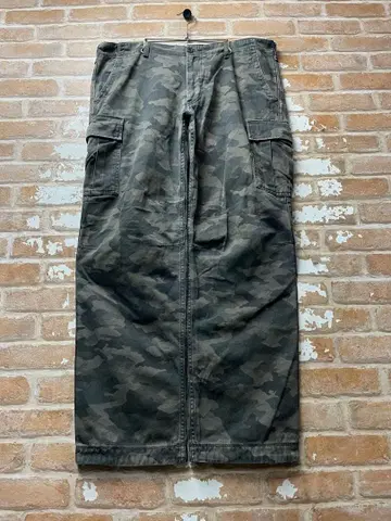 00s 올드 유니클로 카모플라쥬 카고 팬츠 y2k 밀리터리 UNIQLO