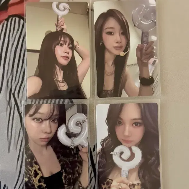 에스파 응원봉 포카 일괄 양도