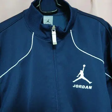 조던 네이비 저지 집업