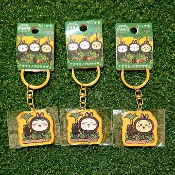 지역 한정 키링 아마미 한정판 아마미 크로우 토끼 치이카와 하치와레 토끼