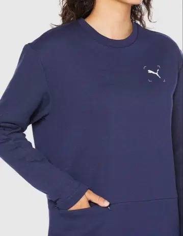 PUMA 스포츠 웨어 원피스 네이비