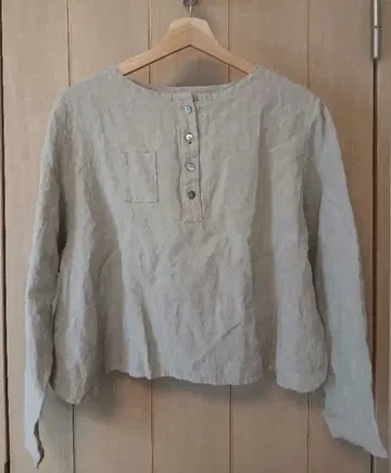 cheer 삿포로 심플 풀오버 린넨 색상