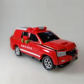 부부 도요타 랜드크루저 ~ 소방차 교토시 소방국 변형 미니카