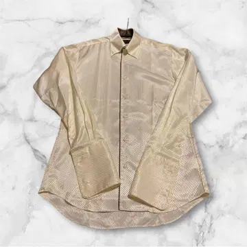 MAZZO 신랑 컬러 셔츠 M 샴페인 골드