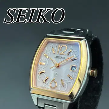 SEIKO 세이코 루키아 V137-0AR0 데이트 실버 쿼츠