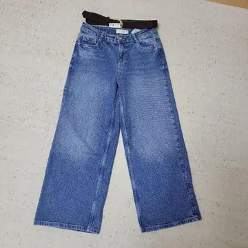 zara JEANS Z.10 큐롯 하이웨스트 벨트 포함