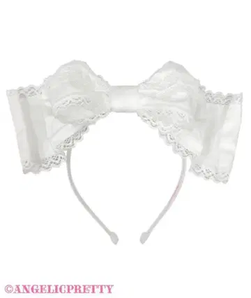 angelic pretty 쿠루린 머리띠 화이트