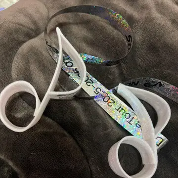 SnowMan ON 2025 돔 투어 낙하물 음표 은색 테이프 세트 은테