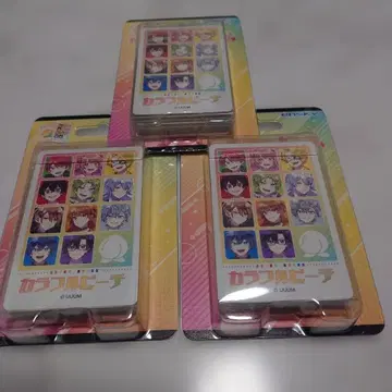 컬러풀 피치 카드놀이 3개 세트