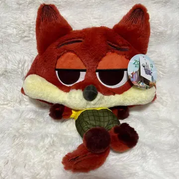 상하이 디즈니 주토피아 닉 몸통 포함 팬캡 모자 택 포함 새상품