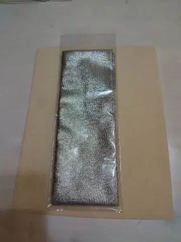 실버 라메 믹스 레이어트 카라 미사용품