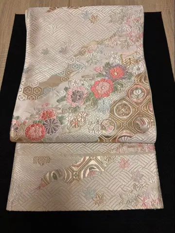 2931 후쿠로 오비 순수 실크