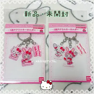 산리오 메조피아노 헬로키티 베리에 3단 키링 참 2종류