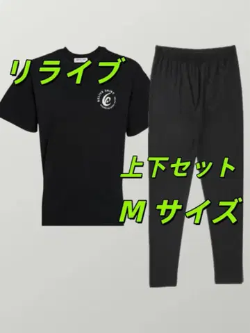 여성용 리라이브 프리미엄 셔츠 & 스패츠 세트 M 사이즈 F2