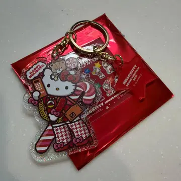 헬로키티 키티 LUMINE 루미네 한정판 아크릴 키링