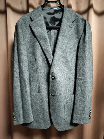 새상품 LES MUES x BISHU 비슈 테일러드 자켓 다크 그레이