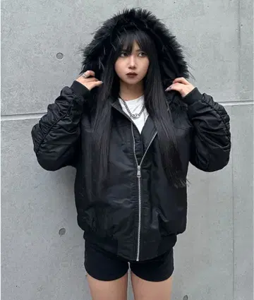 ZOZOTOWN 셔링 퍼 다운