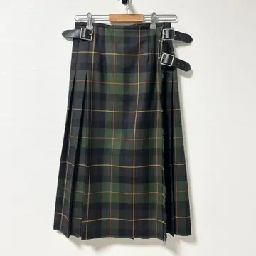 오닐 오브 더블린 랩 스커트 퀼트 스커트 그린 38