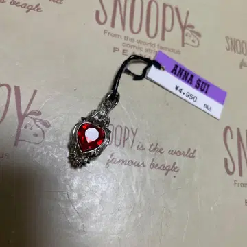 ANNA SUI 레드 하트