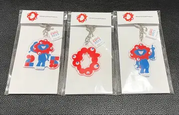 EXPO2025 오사카 간사이 만국박람회 아크릴 키링 3종 세트