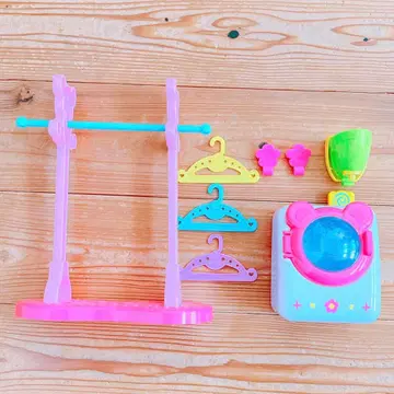 멜짱 세탁기와 행거 세트