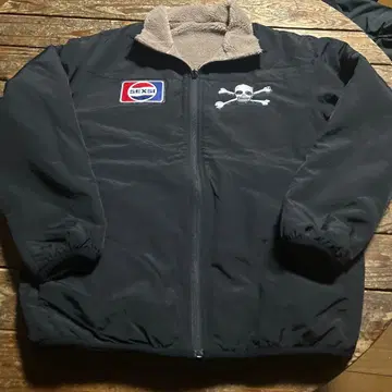 MILITARY 밀리터리 커버올 자켓 리버서블 블랙 M 사이즈