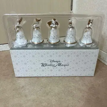 크리스마스 디즈니 유리 벨 5세트
