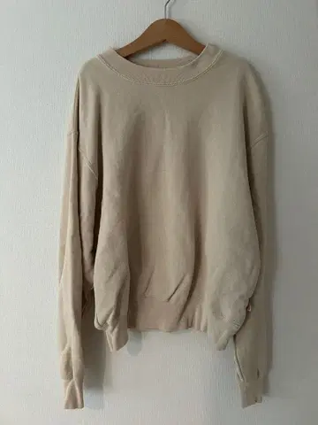 코엔 맨투맨 베이지 아이보리