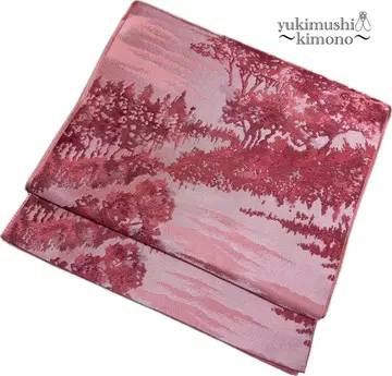 ZZ615 나고야 오비 개방형 핑크 370cm 무료배송 팔로우 시 할인