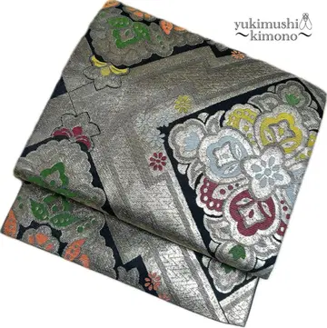 ZZ616 나고야 오비 나고야 제단 골드 블랙 336cm 팔로우 시 할인