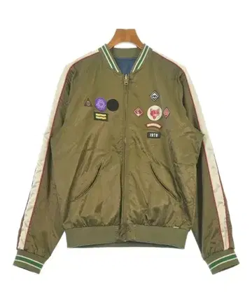 DIESEL 밀리터리 블루종 남성용