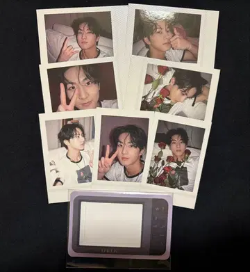 ENHYPEN 정원 폴라로이드 7장 세트 DICON 부록 폴라로이드