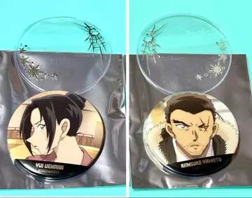 명탐정 코난 일안의 잔상 장면 사진 커버 포함 캔뱃지 야마토 우에하라