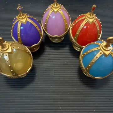 컬러풀 왕관형 아이템 5개 세트