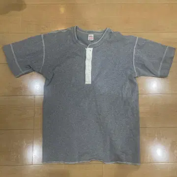 McCoy's 그레이 헨리넥 티셔츠 M