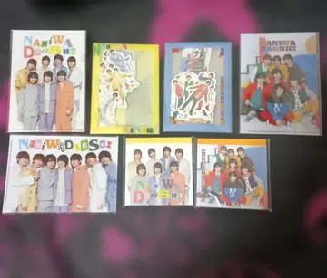 나니와단시 미니 클리어 파일 정사각형 메모 프레이크 씰