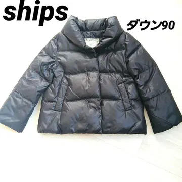 다운 90% 쉽스 숏 다운 자켓 다크 네이비