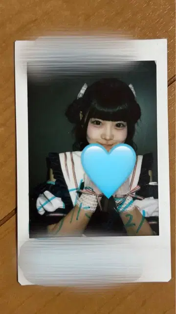 iLiFE! 무지개 깃털 미니 폴라로이드