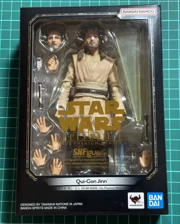 S.H. 피규아트 콰이-곤 진 스타워즈 에피소드 1: 보이지 않는 위협