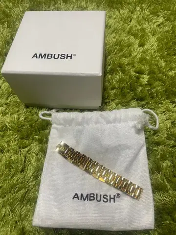 Ambush 팔찌 골드 한정판 가격 인하
