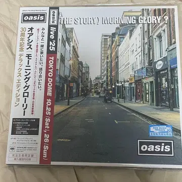 oasis 오아시스 모닝 글로리 30주년 기념 레코드
