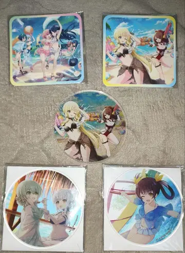 어솔트 릴리 아크릴 스탠드 5장 세트