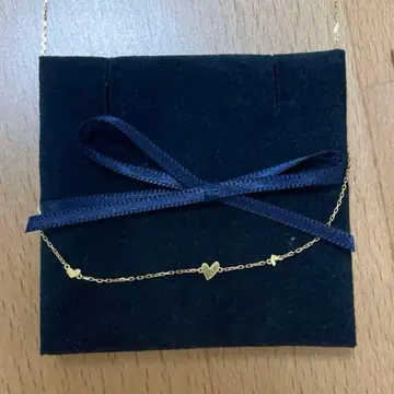 AHKAH 샤봉 하트 목걸이