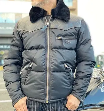 스컬 플라이트 라이더스 다운 자켓 L 사이즈