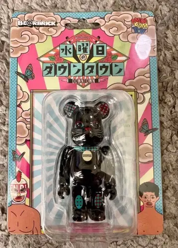 BE@RBRICK 수요일의 다운타운 마네키네코 100% 베어브릭