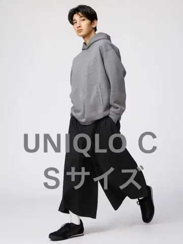 UNIQLO C 큐롯 팬츠 블랙