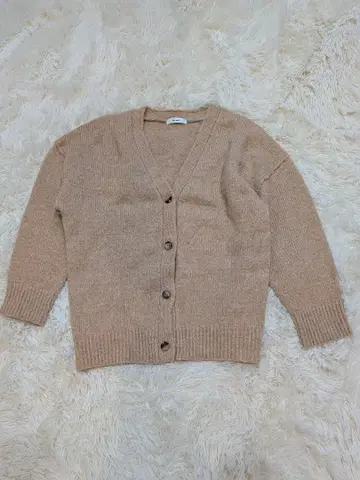 niko and - 베이지 가디건 긴팔 심플